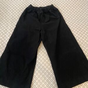 Elizabeth Suzann Black Cotton-Canvas Florence Pants